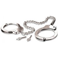 Metalowe kajdanki na nogi