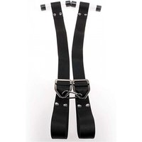 Solidne kajdanki z mocowaniem na drzwi