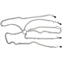 Zestaw łańcuszków na sutki i wargi sromowe