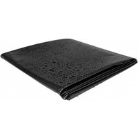 Czarne prześcieradło zmywalne 180x220 - Vinyl Bed