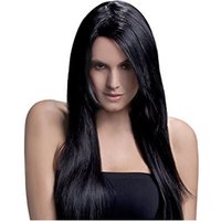 Czarna peruka wysokiej jakości