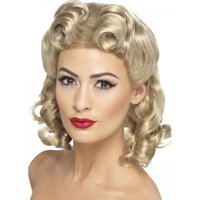 Blond peruka w klimacie lat 40-tych