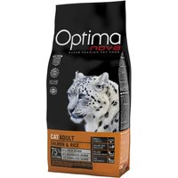 Optima Nova - Pienso para gatos adultos Optima Nova salmón y arroz 2 Kg.