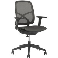 El Corte Inglés - Silla de escritorio con estructura de acero y brazos ajustables YS El Corte Inglés.