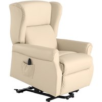 El Corte Inglés - Sillón orejero de piel con relax eléctrico Power Lift de 2 motores Meira El Corte Inglés.