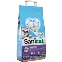 Sanicat - Arena absorbente Sanicat Classic Lavender para gatos 10 L.
