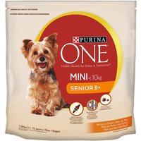 Purina One - Pienso para perros senior mini +8 Purina One pollo 1,5 kg.