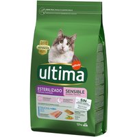 Ultima - Pienso para gatos adultos esterilizados Ultima Sensible trucha 1,5 kg.