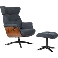 El Corte Inglés - Sillón relax manual giratorio con reposapiés Lars El Corte Inglés.