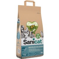Sanicat - Lecho ecológico Sanicat Clean & Green para roedores, gatos y pájaros 10 L.