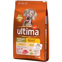 Ultima - Pienso para perros medianos y grandes Ultima Medium-Maxi Buey.