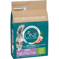 Purina One - Pienso para gatos adultos Purina One Bifensis digestión sensible pavo y arroz.