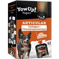 Yow Up - Snack para perros adultos Yow Up yogur articular pollo 3 x 115 g.