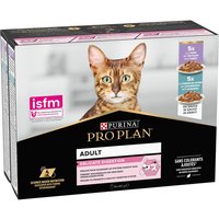 Purina Pro Plan - Comida húmeda para gatos adultos Purina Pro Plan Delicate Digestion pescado del océano en salsa 10 x 85 g.