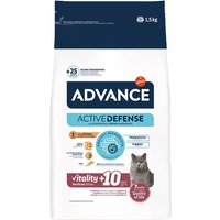 Advance - Pienso para gatos sénior esterilizados Advance Sterilized +10 pollo 1,5 kg.