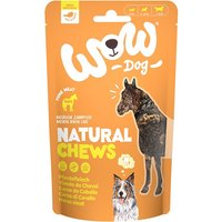 Wow - Snack para perros Wow Natural Chews carne de caballo 250 g.