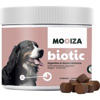 Mooiza - Snack natural para perros Biotic Moozia prebiotico cordero, patata y boniato 300 g.