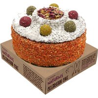 Rosewood - Snack para conejos y roedores adultos Rosewood en forma de pastel con hierbas y verduras 230g.