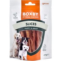Boxby - Snack para perros cachorros y adultos Boxby Slices pollo 100 g.