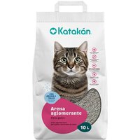 Katakán - Arena aglomerante Katakán para gatos perfume talco.