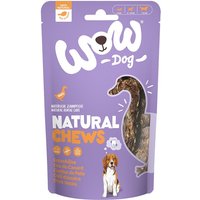 Wow - Snack para perros adultos Wow Natural Chews cuellos de pato 250 g.