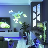 Nanoleaf Shapes Triangles, Starter Kit 15er-Pack Apple HomeKit Amazon Alexa Google Home Leuchtmittel