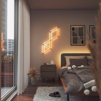 Nanoleaf Lines, Starter Kit 9er-Pack Apple HomeKit Amazon Alexa Google Home Leuchtmittel