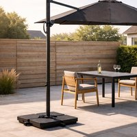 Dalles pour parasol déporté