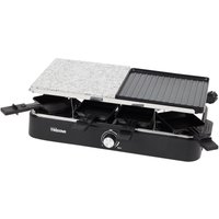 Tristar raclette- en gourmetset met steengrill