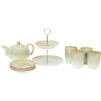 Theeservies - Mintgroen