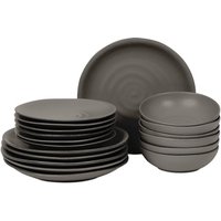 18-delige dinnerset - Clay antraciet