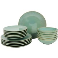 Azur serviesset Lines Ocean - groen