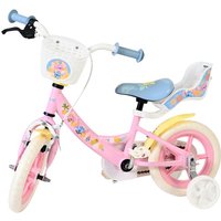 Kinderfiets 12 inch – Stitch – roze