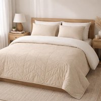 Dekbedovertrek met bedsprei