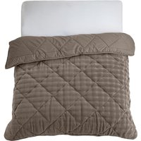 Lazy all-in-one dekbed Pom Pom Fur - Taupe