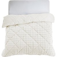 Lazy all-in-one dekbed Pom Pom Fur - crème-wit