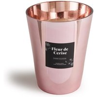 XL geurkaars in luxe houder - Roze