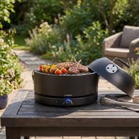 Barbecue de table avec couvercle Hyundai