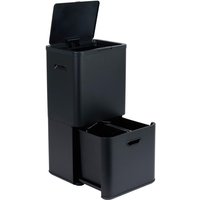 Prullenbak met afvalscheiding - 70 liter