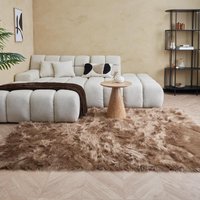 Tapis à pile haute - marron