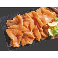 Räucherlachs in Scheiben