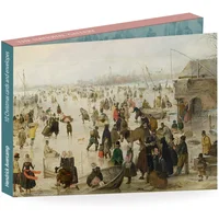 Avercamp A Scene on the Ice near a Town Christmas Cards - Pack of 10