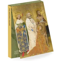 Saints Wilton Diptych Christmas Cards - Pack of 10