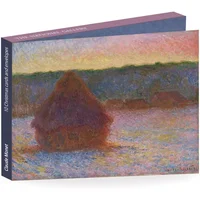 Claude Monet Winter Grain Stack Christmas Cards - Pack of 10