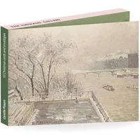 Camille Pissarro The Louvre under Snow Christmas Cards - Pack of 10