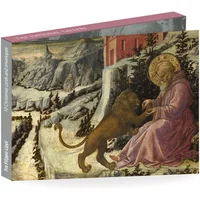 Fra Filippo Lippi Saint Jerome Lion Christmas Cards - Pack of 10