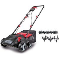 Elektro Vertikutierer SC32 Scheppach - Arbeitsbreite 32cm | 30L Korb | Vertikutier- & Lüfterwalze Elektro Vertikutierer SC32 Scheppach - Arbeitsbreite 32cm | 30L Korb | Vertikutier- & Lüfterwalze