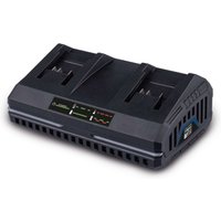 Doppelladegerät SDBC2.4A Scheppach - 20V | 2,0 Ah Akku ca. 60 Min. Ladezeit / 4,0 Ah Akku ca. 120 Min. Ladezeit | LED-Anzeige | Wandhalterung Doppelladegerät SDBC2.4A Scheppach - 20V | 2,0 Ah Akku ca. 60 Min. Ladezeit / 4,0 Ah Akku ca. 120 Min. Ladezeit | LED-Anzeige | Wandhalterung