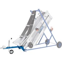 Zugdeichsel mit Stützrad und Kugelkopf-Kupplung Zugdeichsel mit Stützrad und Kugelkopf-Kupplung