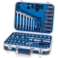 Werkzeugkoffer TB170 Scheppach - 135-tlg Werkzeug Set | Werkzeugkiste gefüllt | Steckschlüsselsatz Werkzeugkoffer TB170 Scheppach - 135-tlg Werkzeug Set | Werkzeugkiste gefüllt | Steckschlüsselsatz